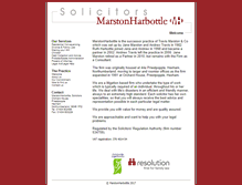 Tablet Screenshot of marstonharbottle.com